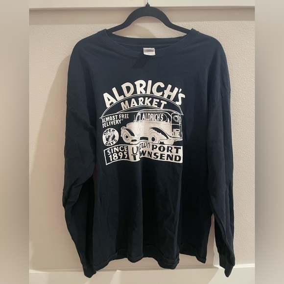 Aldrich Market Port Townsend Long Sleeve T-Shirt (Size XL) - Picture 1 of 3